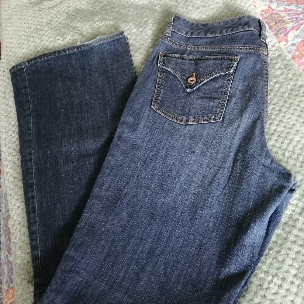 GAP Blue Straight Leg Jeans Classic Style